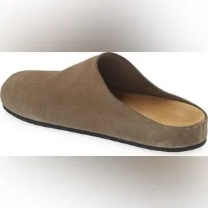 The Row | Shoes | 175 The Row Hugo Suede Mules Light Brown 